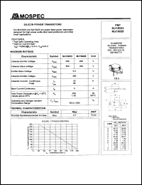 Click here to download MJ15025 Datasheet