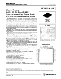 Click here to download MCM67J618BFN5 Datasheet