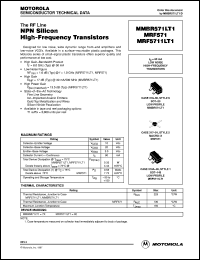 Click here to download MMBR5711LT1 Datasheet