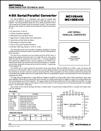 Click here to download MC100E445FN Datasheet