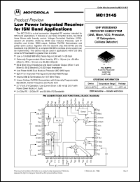 Click here to download MC13145FTA Datasheet