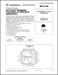 Click here to download MC13146FTA Datasheet