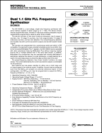 Click here to download MC145220F Datasheet