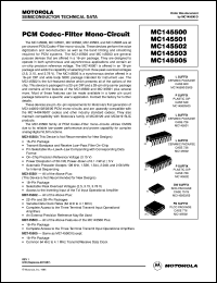 Click here to download MC145502P Datasheet