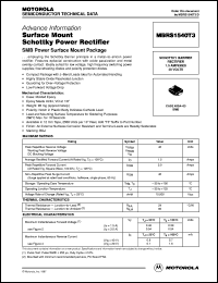 Click here to download MBRS1540T3 Datasheet