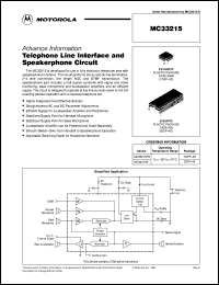 Click here to download MC33215FB Datasheet