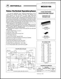 Click here to download MC33219ADW Datasheet