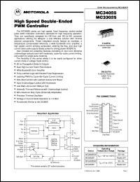 Click here to download MC34025P Datasheet