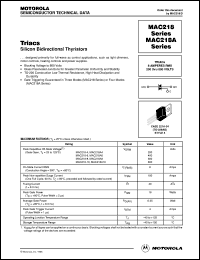 Click here to download MAC218A6 Datasheet