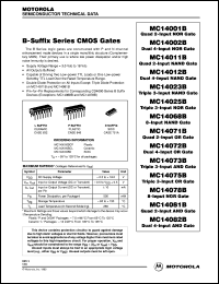 Click here to download MC14082BCL Datasheet