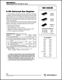 Click here to download MC14034BCL Datasheet
