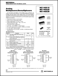 Click here to download MC14052BD Datasheet