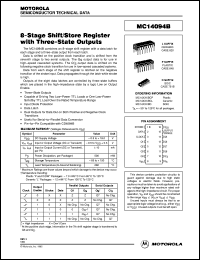 Click here to download MC14094BCL Datasheet