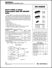 Click here to download MC14506UBD Datasheet