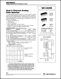 Click here to download MC14529BD Datasheet