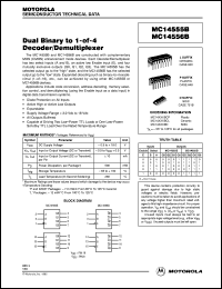 Click here to download MC14555BCL Datasheet