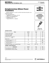 Click here to download MJE271 Datasheet