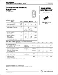 Click here to download MMPQ2222A Datasheet