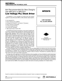 Click here to download MPC970FA Datasheet