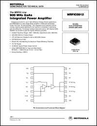 Click here to download MRFIC0912 Datasheet