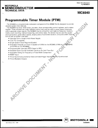 Click here to download MC6840S Datasheet