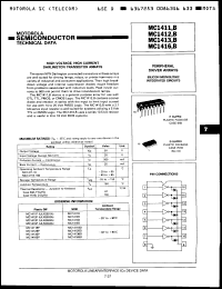 Click here to download MC1411BD Datasheet