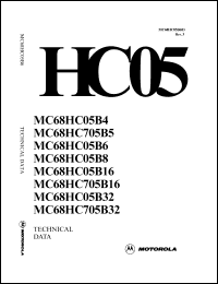 Click here to download MC68HC705B5CFN Datasheet
