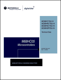 Click here to download MC68HRC705J1AV Datasheet