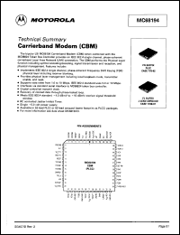 Click here to download MC68194FN Datasheet