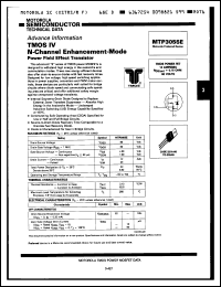 Click here to download MTP3055E Datasheet