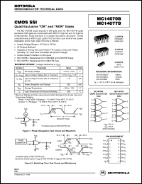 Click here to download MC14070 Datasheet