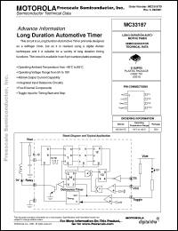 Click here to download MC33187D Datasheet