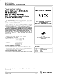 Click here to download MC74VCX162244 Datasheet