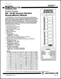 Click here to download MCM36200 Datasheet