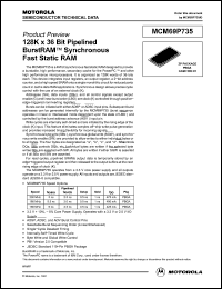 Click here to download MCM69P735 Datasheet