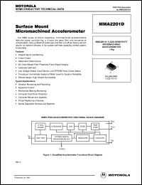 Click here to download MMA2201 Datasheet