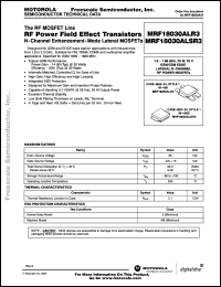 Click here to download MRF18030ALR3 Datasheet