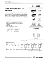 Click here to download MC14060 Datasheet