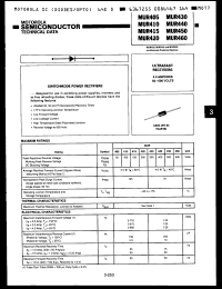 Click here to download MUR405 Datasheet