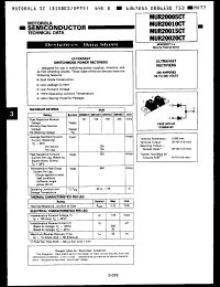 Click here to download MUR20010CT Datasheet