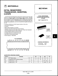 Click here to download MC74F544DWR2 Datasheet