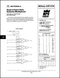 Click here to download 54F157A/BFAJC Datasheet