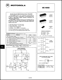 Click here to download MC14066BCLD Datasheet