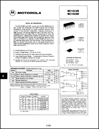 Click here to download MC14520BBEBS Datasheet