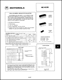 Click here to download MC14529BCPDS Datasheet