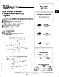 Click here to download MC1436CGS Datasheet