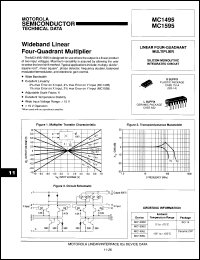 Click here to download MC1495LD Datasheet