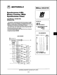 Click here to download 54ALS163/BFAJC Datasheet