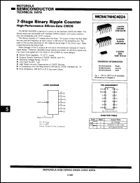 Click here to download 54HC4024/BCAJC Datasheet