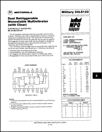 Click here to download 54LS123/BFBJC Datasheet